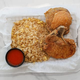 2pcs Pork Chop Combo